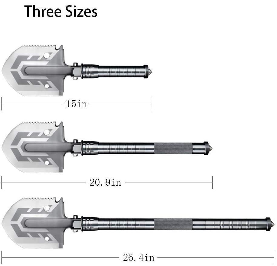 ForgeShovel | Kompakt Taktisk Skovl til Udendørs Eventyr Nuvenci.dk