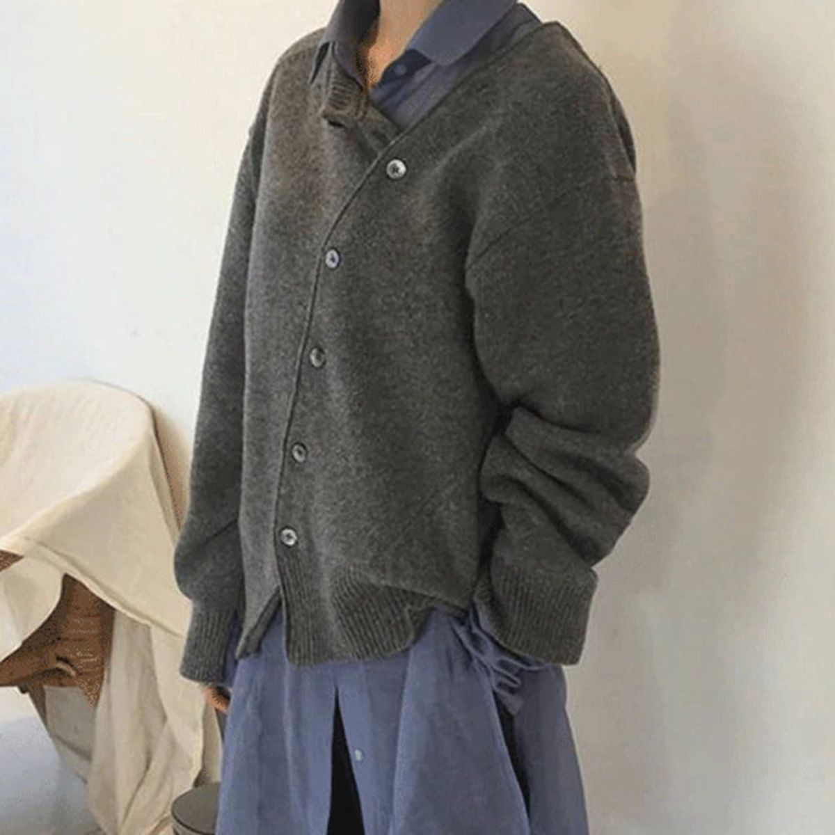 Franka | Komfortabel Strikcardigan Nuvenci.dk