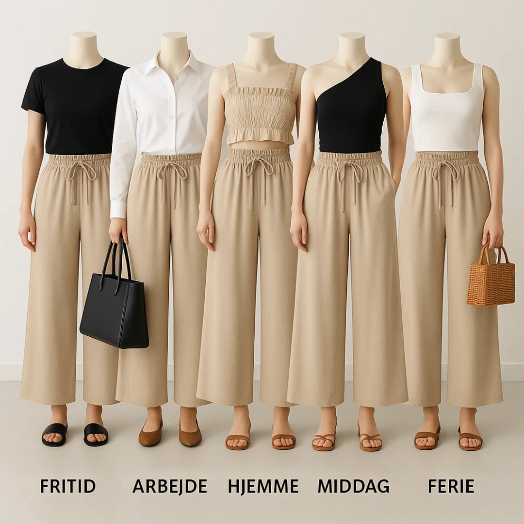 Freya | Elegante Bukser med Løs Komfort | Damemode Nuvenci.dk