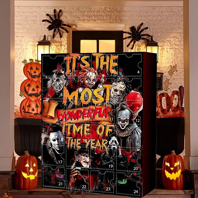 FrightTime | Halloween Kalender – Fyldt med Skræmmende Figurer Nuvenci.dk