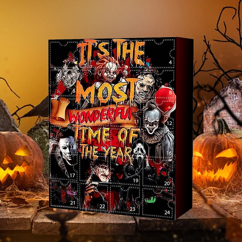 FrightTime | Halloween Kalender – Fyldt med Skræmmende Figurer Nuvenci.dk