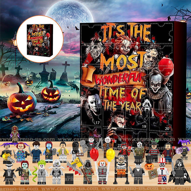 FrightTime | Halloween Kalender – Fyldt med Skræmmende Figurer Nuvenci.dk
