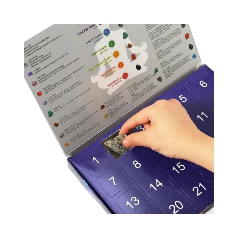 GemStone | Adventskalender – Unik Oplevelse med 24 Ædelsten Nuvenci.dk