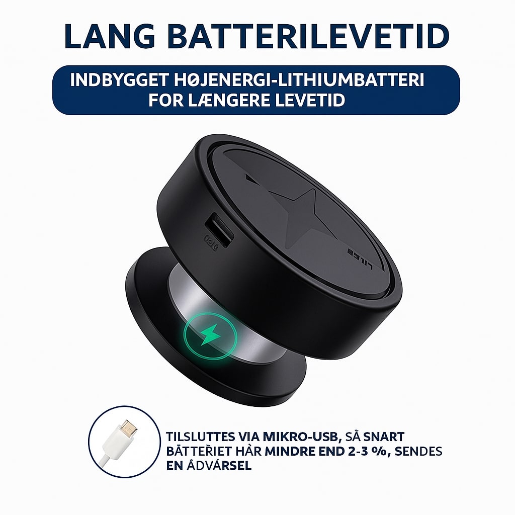 Geopod til bil | Magnetisk Mini GPS-tracker til Live Overvågning Nuvenci.dk