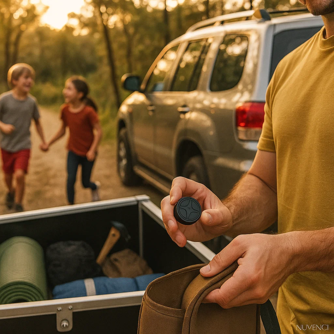 Geopod til bil | Magnetisk Mini GPS-tracker til Live Overvågning Nuvenci.dk
