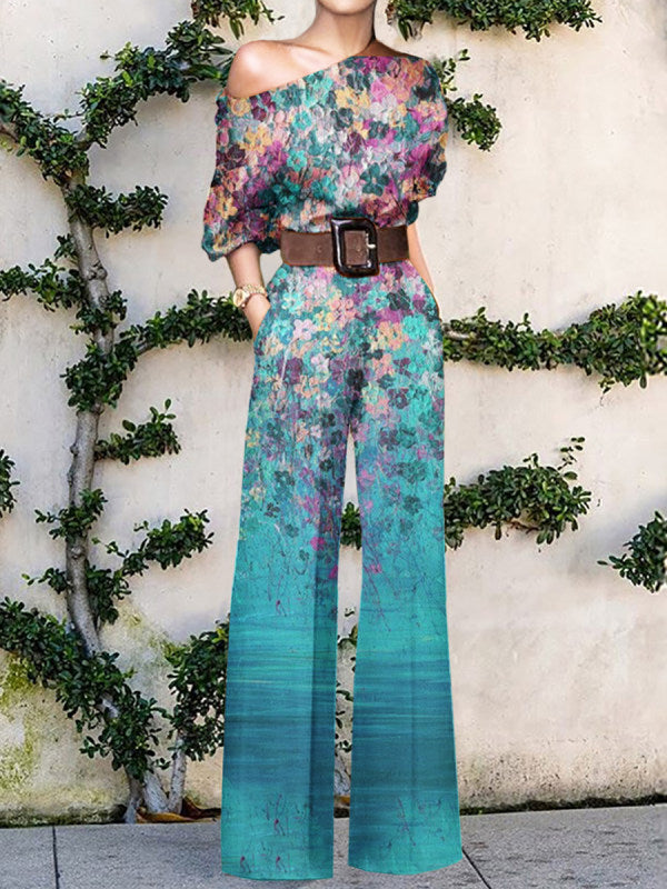 Gianna | Elegant & Tidløs Overall | Dame Blå Nuvenci.dk
