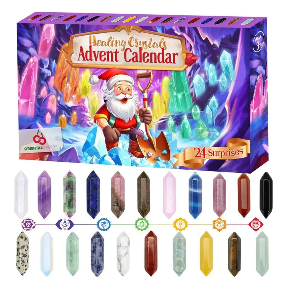 GlamQuest | Adventskalender – Luksuriøs Nedtælling til Jul 24 stk. Nuvenci.dk