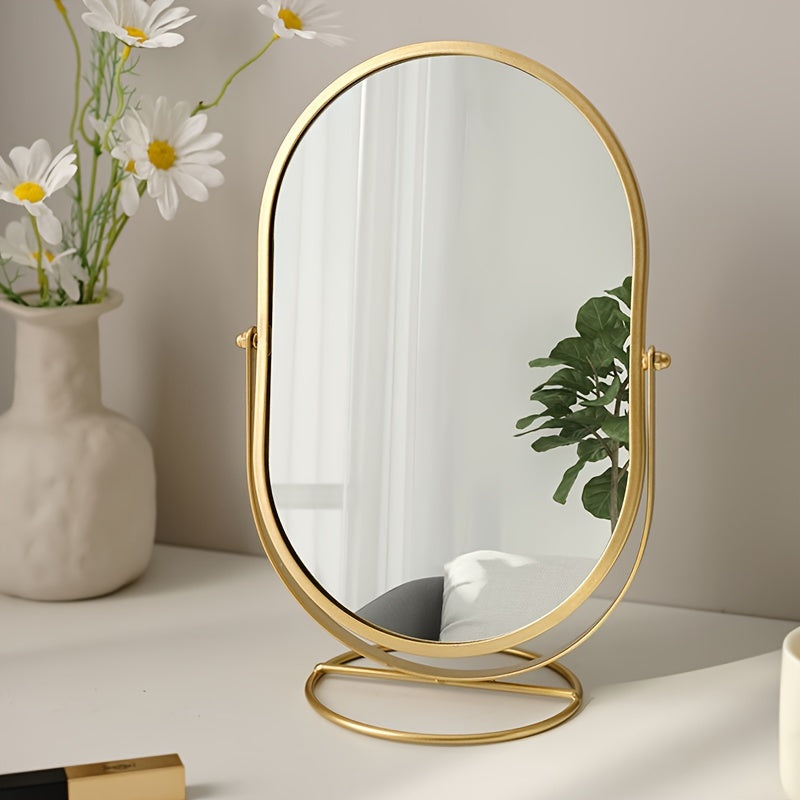GlamReflect | Roterende Makeup Spejl Nuvenci.dk