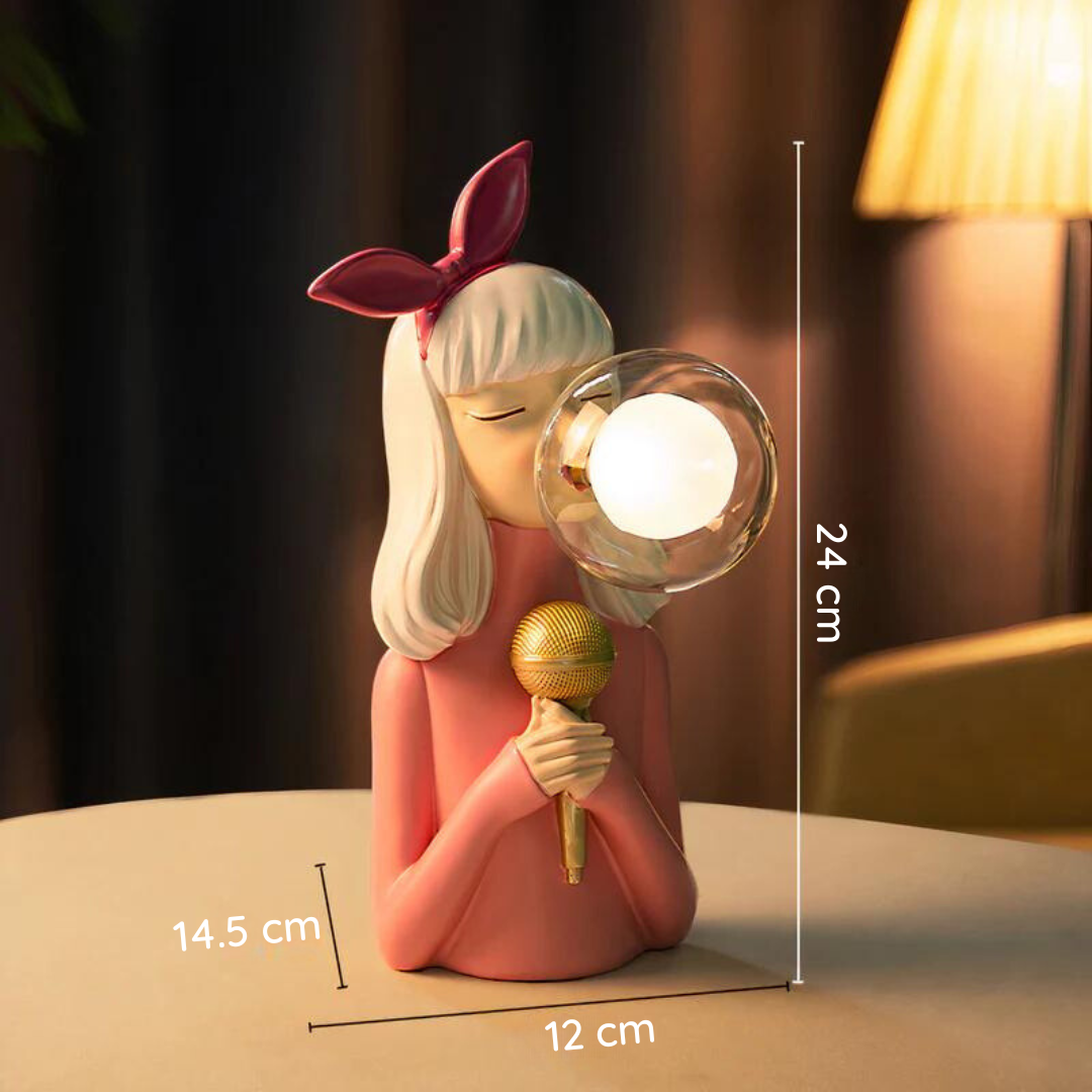 GleamGlow | Bordlampe – Perfekt til Stue og Soveværelse Nuvenci.dk