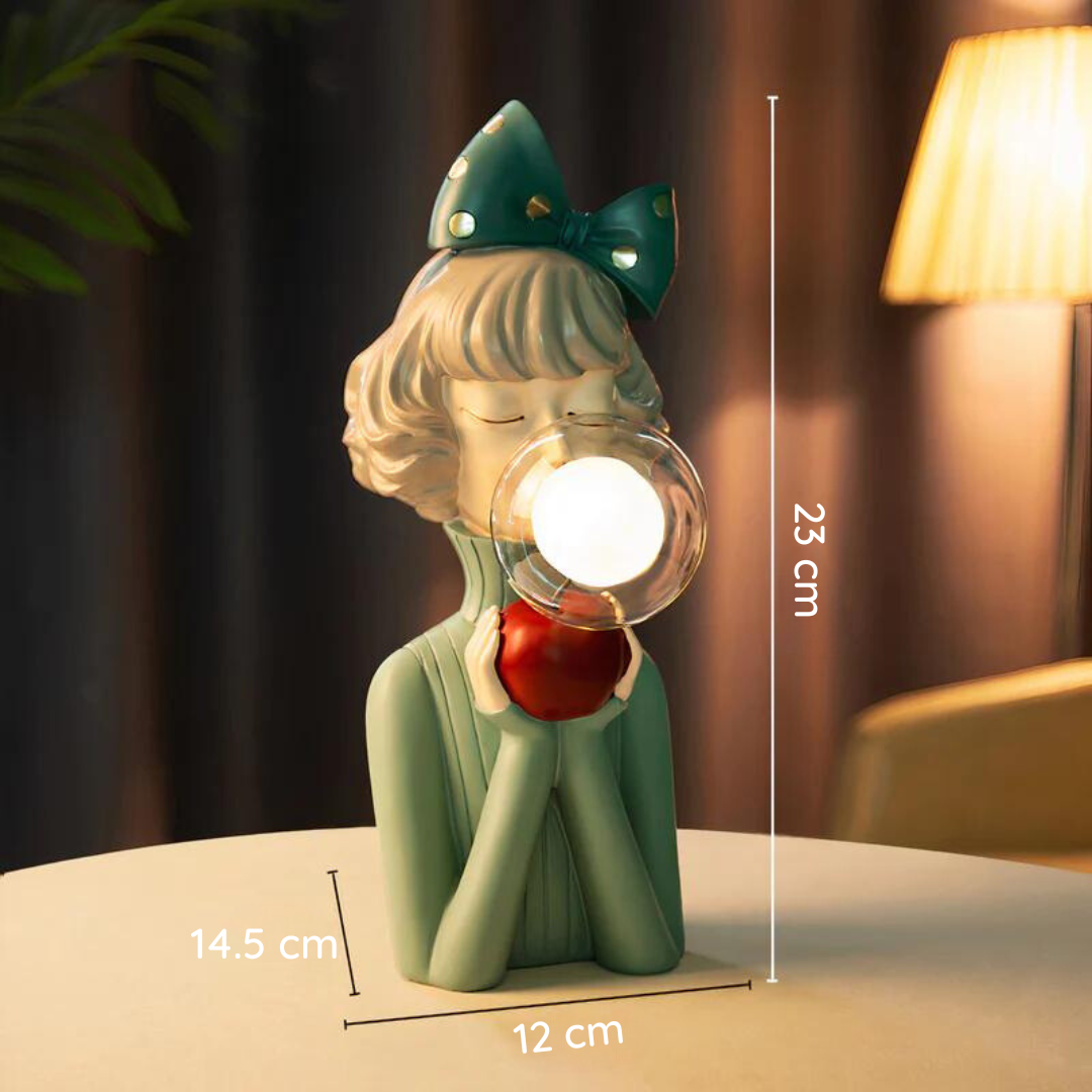 GleamGlow | Bordlampe – Perfekt til Stue og Soveværelse Nuvenci.dk