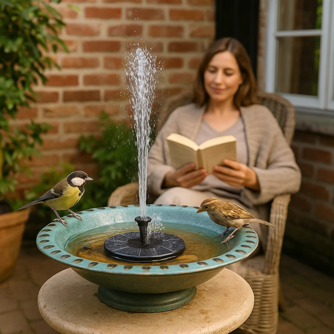 GlideSplash | Moderne og Luksuriøs Flydende Solfontæne Nuvenci.dk