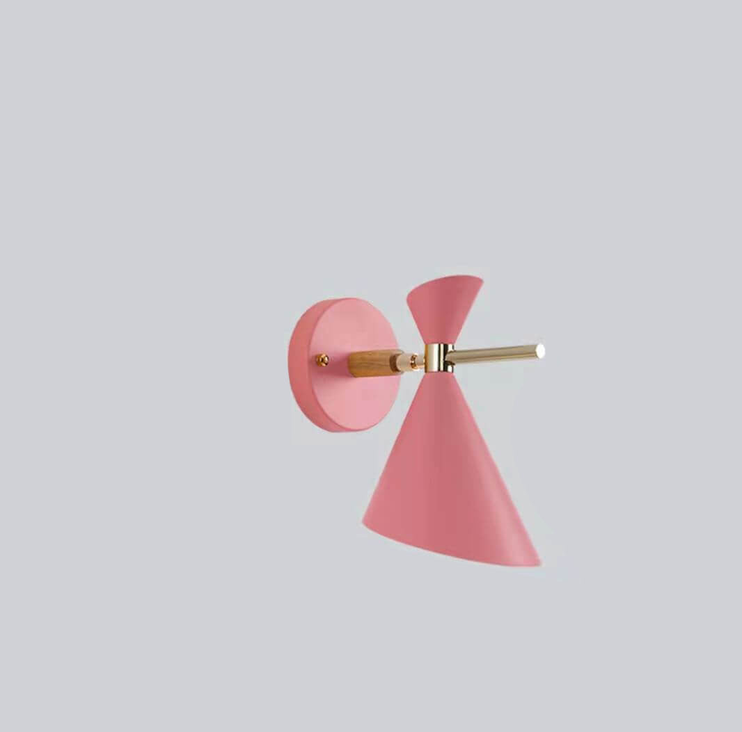 GlowCone | Væglampe – Tidløs skønhed og rolig belysning Pink Uden pære Nuvenci.dk