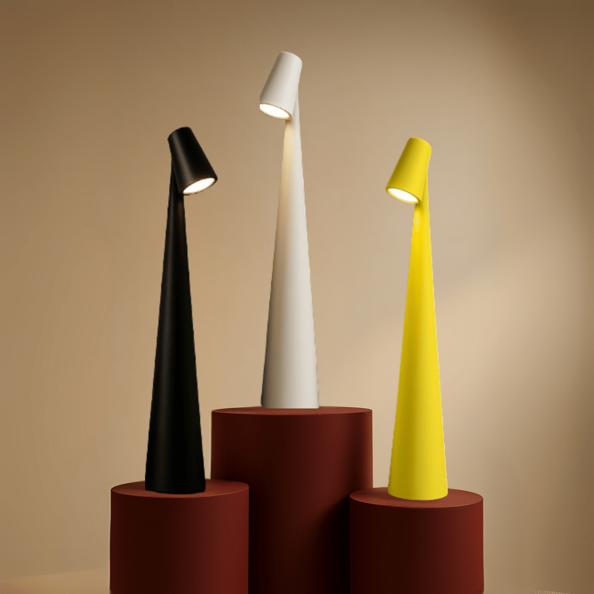 Glowline - Kordeløs Bordlampe Med Slank Profil Nuvenci.dk