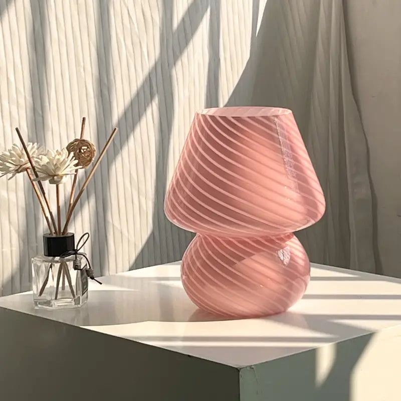 GlowMushroom | Kreativ og Vintage Murano-Svampe Lampe Nuvenci.dk