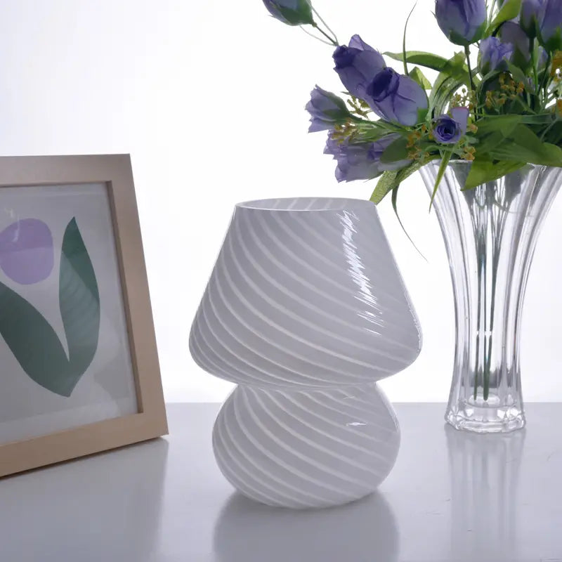 GlowMushroom | Kreativ og Vintage Murano-Svampe Lampe Nuvenci.dk