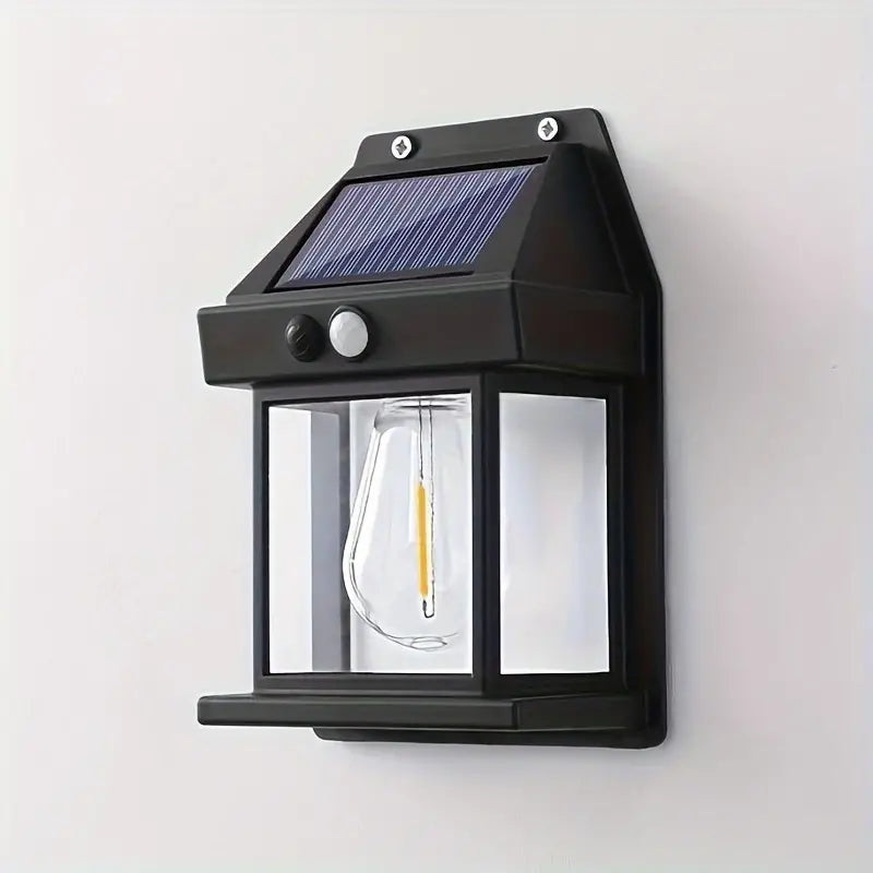 GlowSecure | Udendørslampe Solcelle – Automatisk Aktivering og Lys Nuvenci.dk