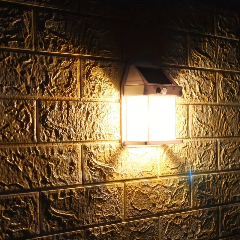 GlowSecure | Udendørslampe Solcelle – Automatisk Aktivering og Lys Nuvenci.dk