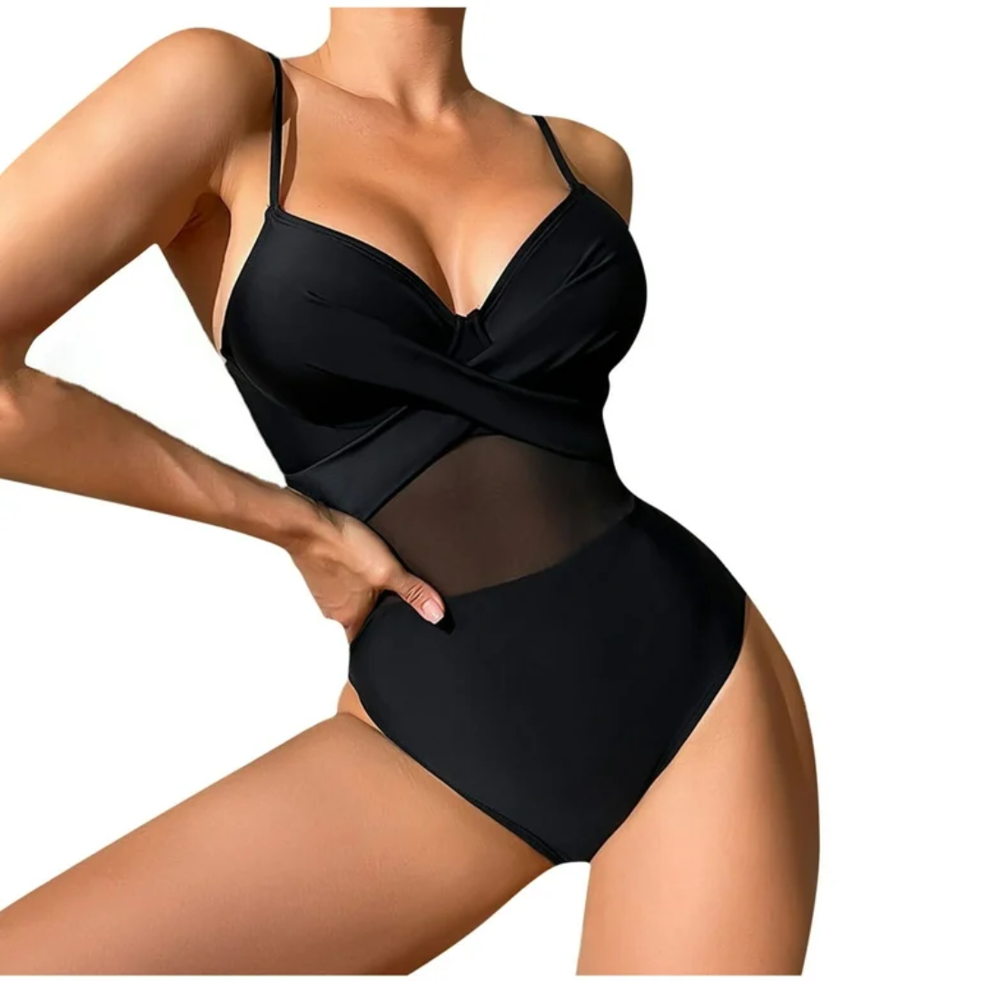 Henzy | Badedragt – Push-Up & Strandkomfort Sort Nuvenci.dk
