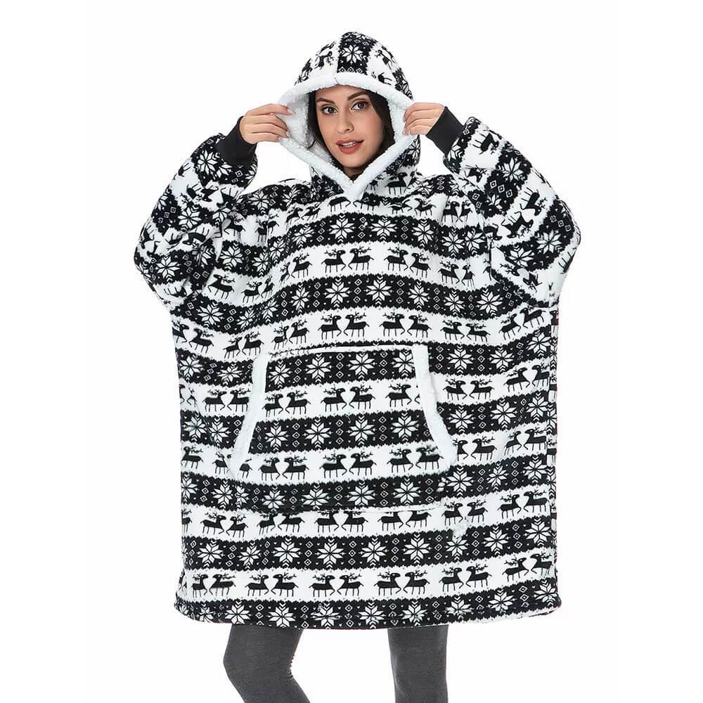 Betty | Luksuriøs Vintervarme Hoodie Dækken