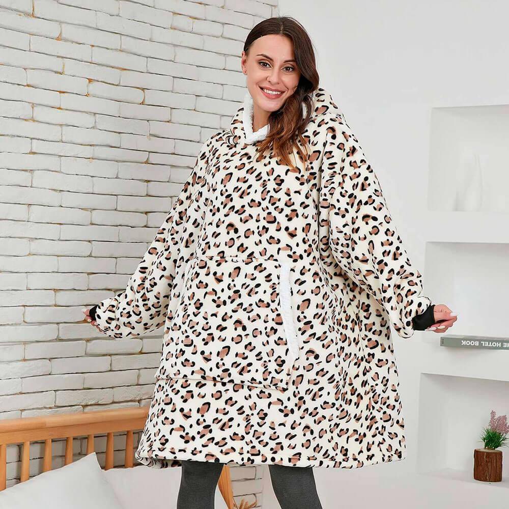 Betty | Luksuriøs Vintervarme Hoodie Dækken