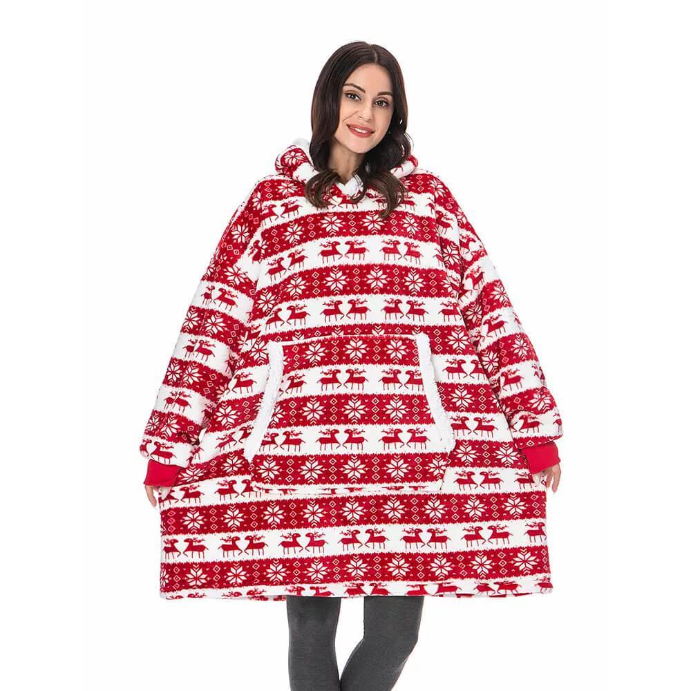Betty | Luksuriøs Vintervarme Hoodie Dækken