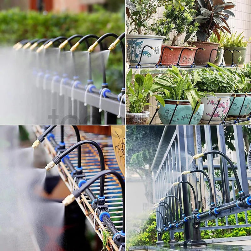 HydroRoot | Drypvandingssystem med fleksible slanger i 360 grader Nuvenci.dk