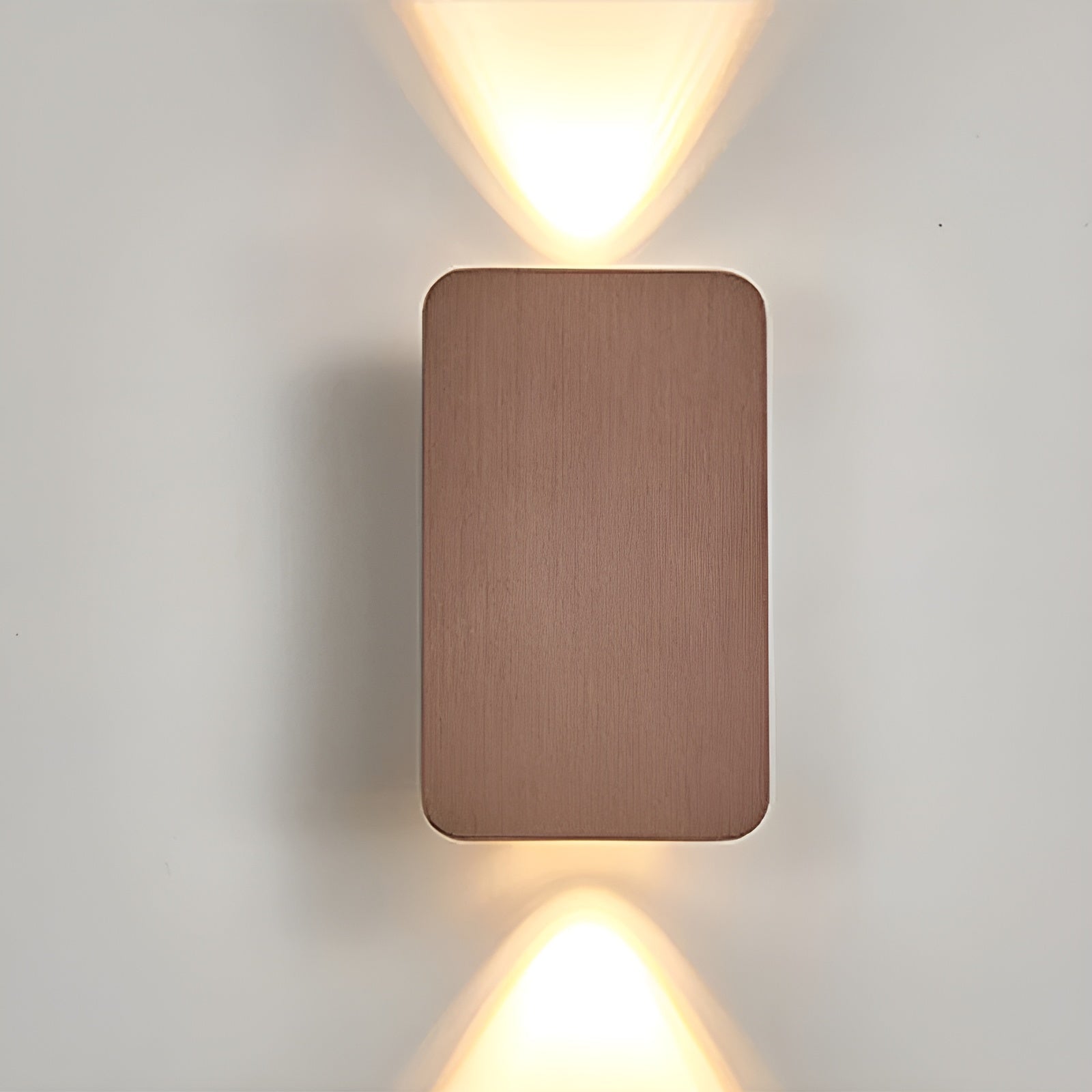 IllumeBox | Væglampe – Lys Opad og Nedad for Moderne Hjem Brun Nuvenci.dk
