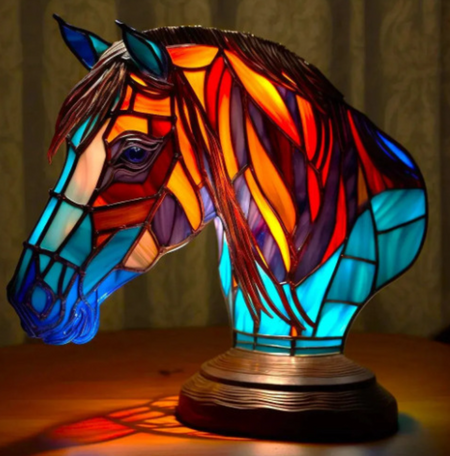 IllumiCraft | Bordlampe – Forvandler rummet med kunstnerisk lys Hestehoved Nuvenci.dk