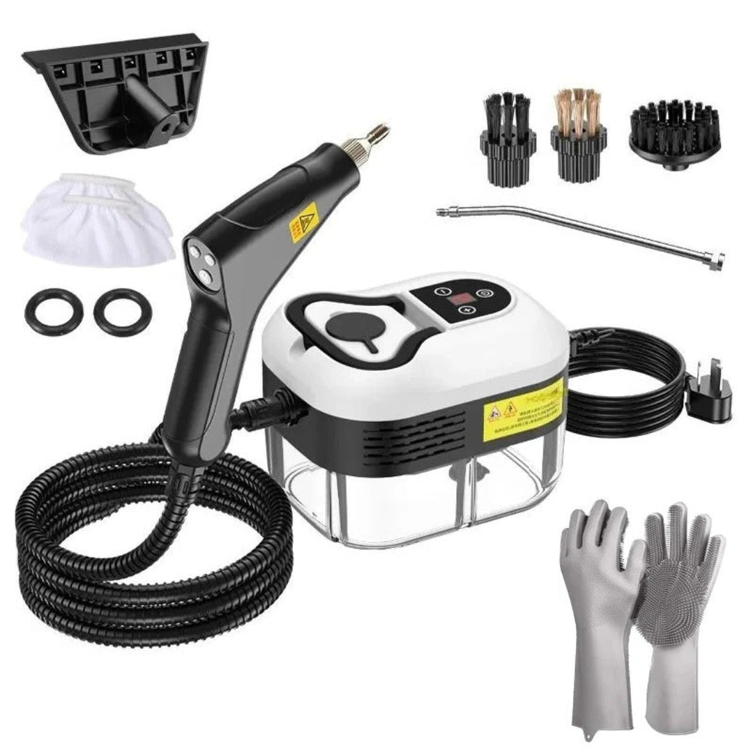 SteamForce | 2500W Højtryksdamprenser med handsker