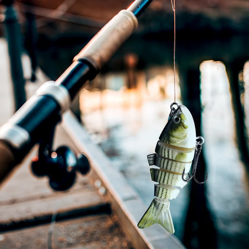 SwimBaitX | Ledet kunstagn med livagtig bevægelse