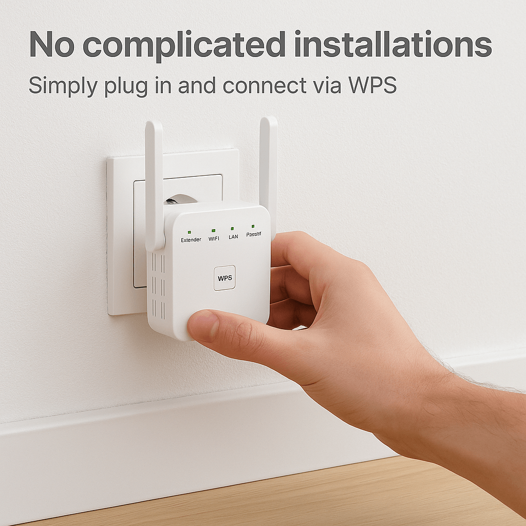 WiFiBoost | Meilleur répéteur WiFi pour une connexion plus rapide et plus forte