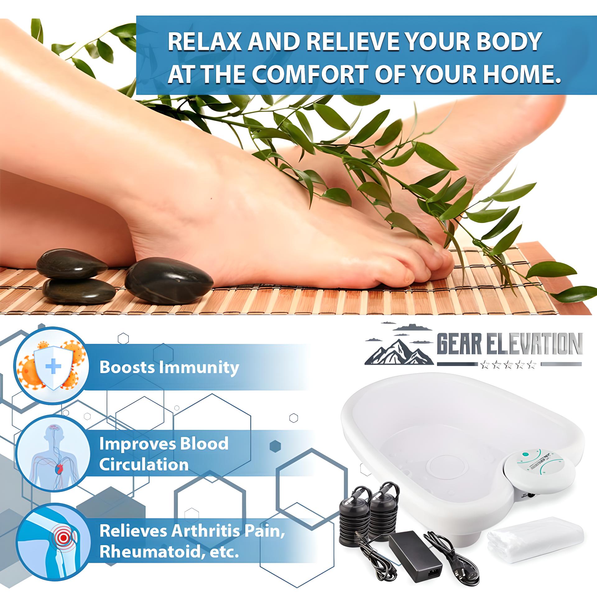 WellnessWave | Detox Fodspa – Hurtigt Helkrops Reset