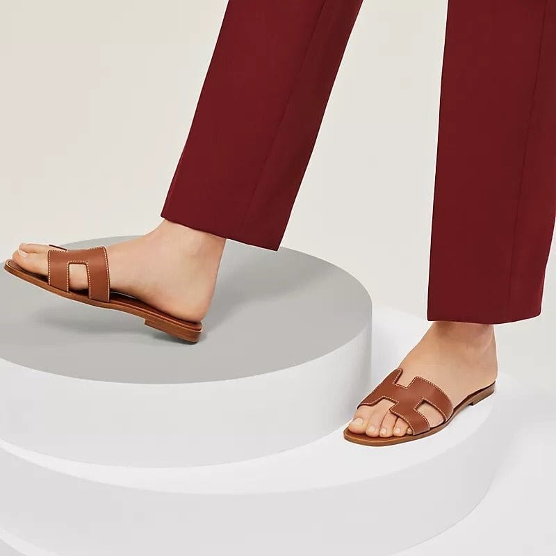 Kayla | Flade Damehaussko med Tidløst Elegant Design Nuvenci.dk