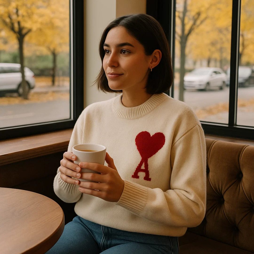 Kelly | Dame Sweater – Blød Varm Hverdagskomfort Nuvenci.dk