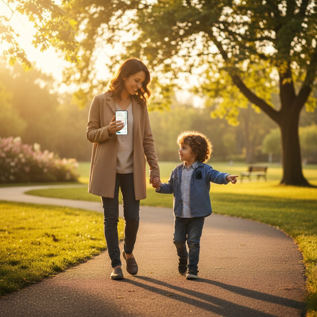 KidLocate | Mini GPS-tracking-enhed til børn med realtidslokalisering & SOS-funktion Nuvenci.dk
