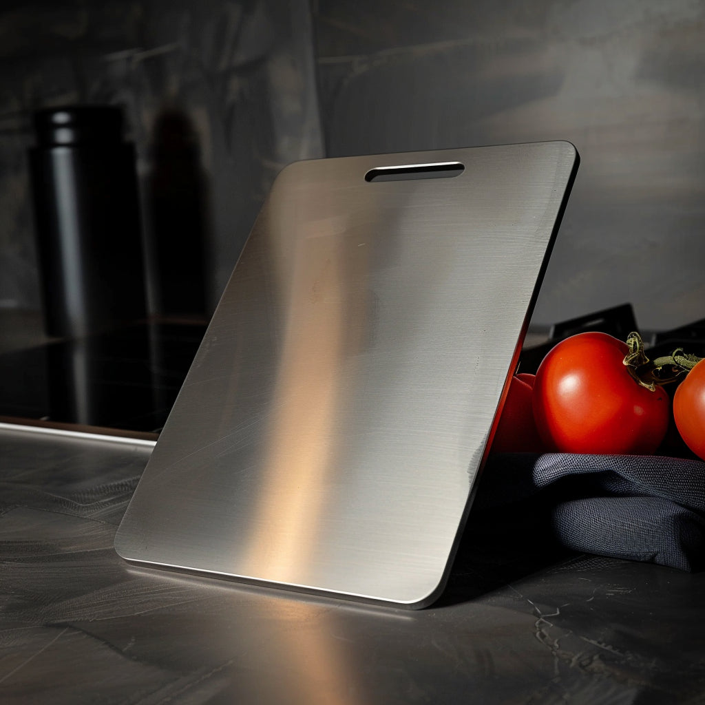 KitchenGuard | Skærefast og Hygiejnisk Skærebræt 45.8 cm x 30 cm - 18 cm x 11.8 cm Nuvenci.dk