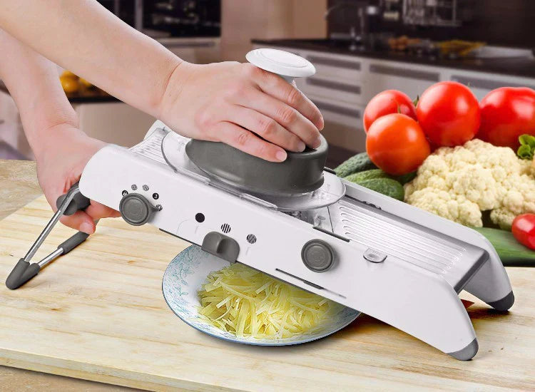 KitchenMaster | Hurtig, Præcis og Sikker Grøntsagsslicer Nuvenci.dk