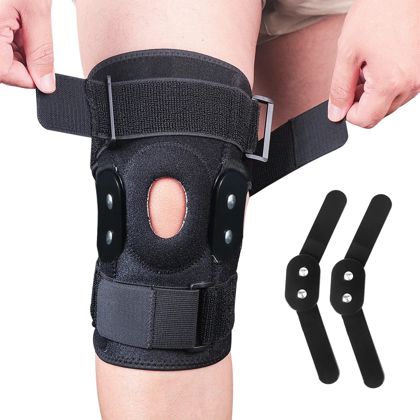 KneeShield | Justerbar knæbandage med optimal støtte Nuvenci.dk