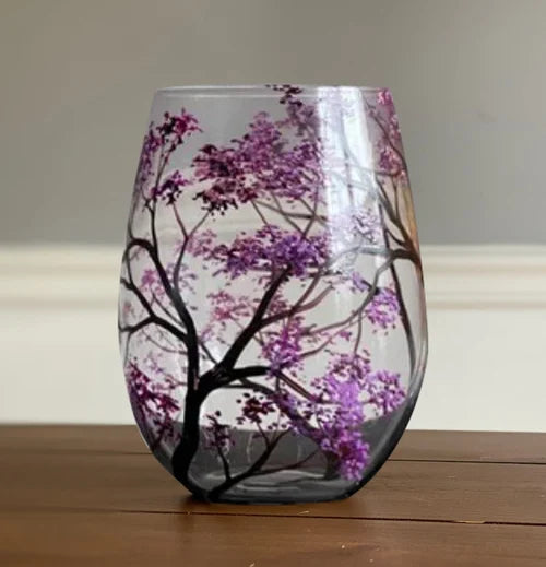 LeafGrace | Vinglas – Sæsoninspireret design der løfter borddækning Efterår Glas uden stilk Nuvenci.dk