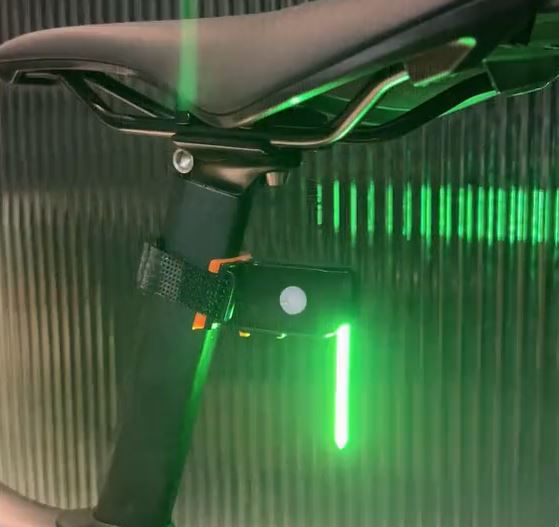 LightShield | Cykellygte – Øget Synlighed Dag og Nat Grøn Nuvenci.dk