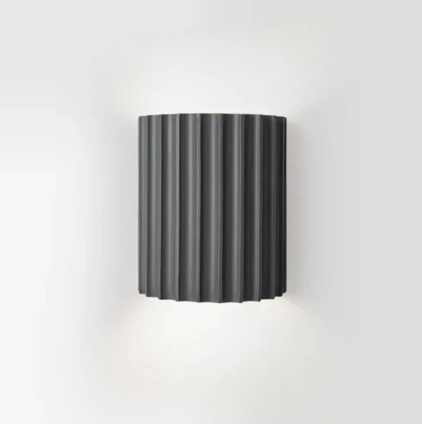 LumiResin | Minimalistisk Harzlamp med blødt lys Grå Nuvenci.dk