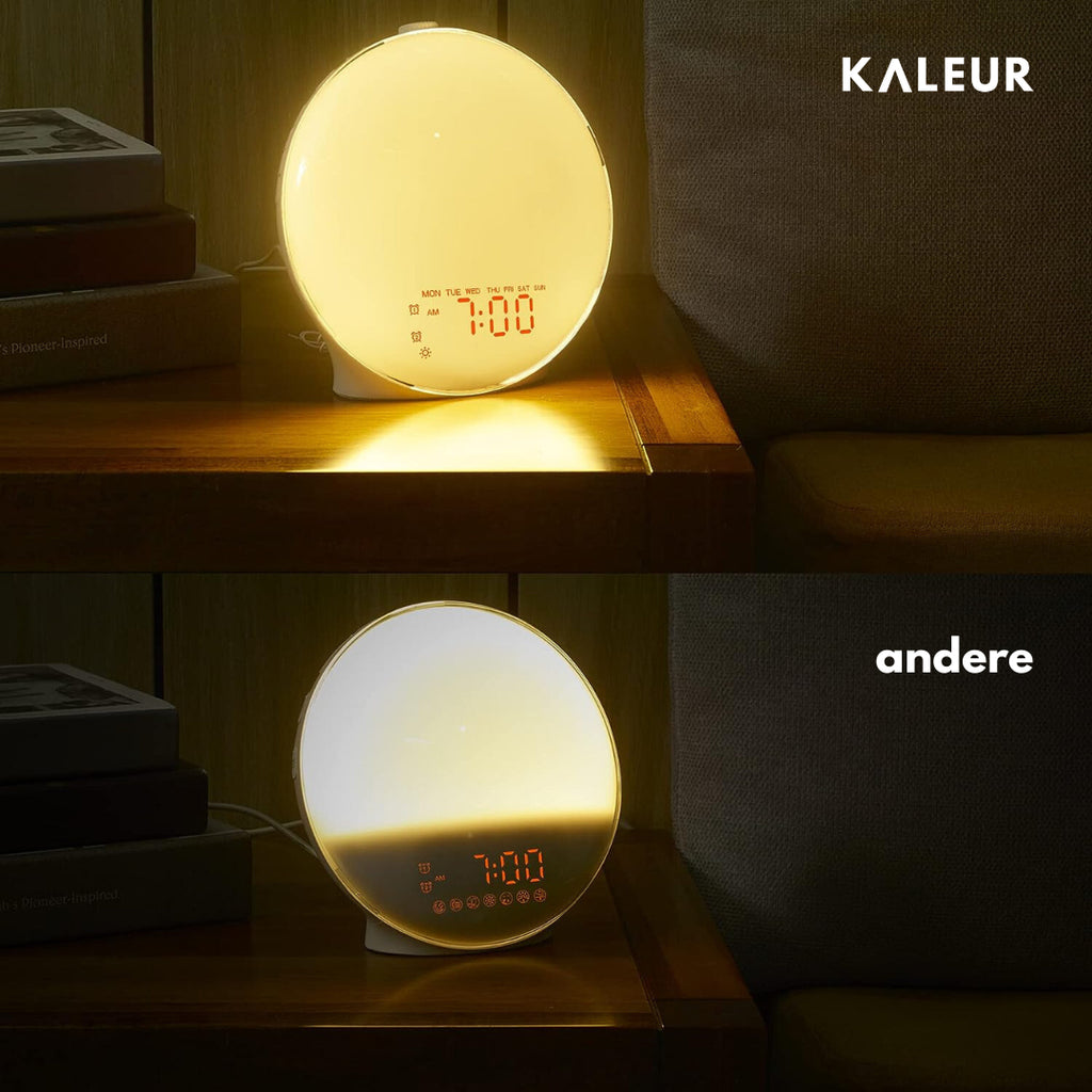 LumiRise | Naturligt solopgangs-vækkeur Nuvenci.dk