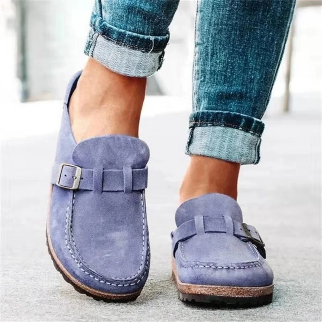 LunaStrap | Orthopædiske Clogs til kvinder Mauve Nuvenci.dk