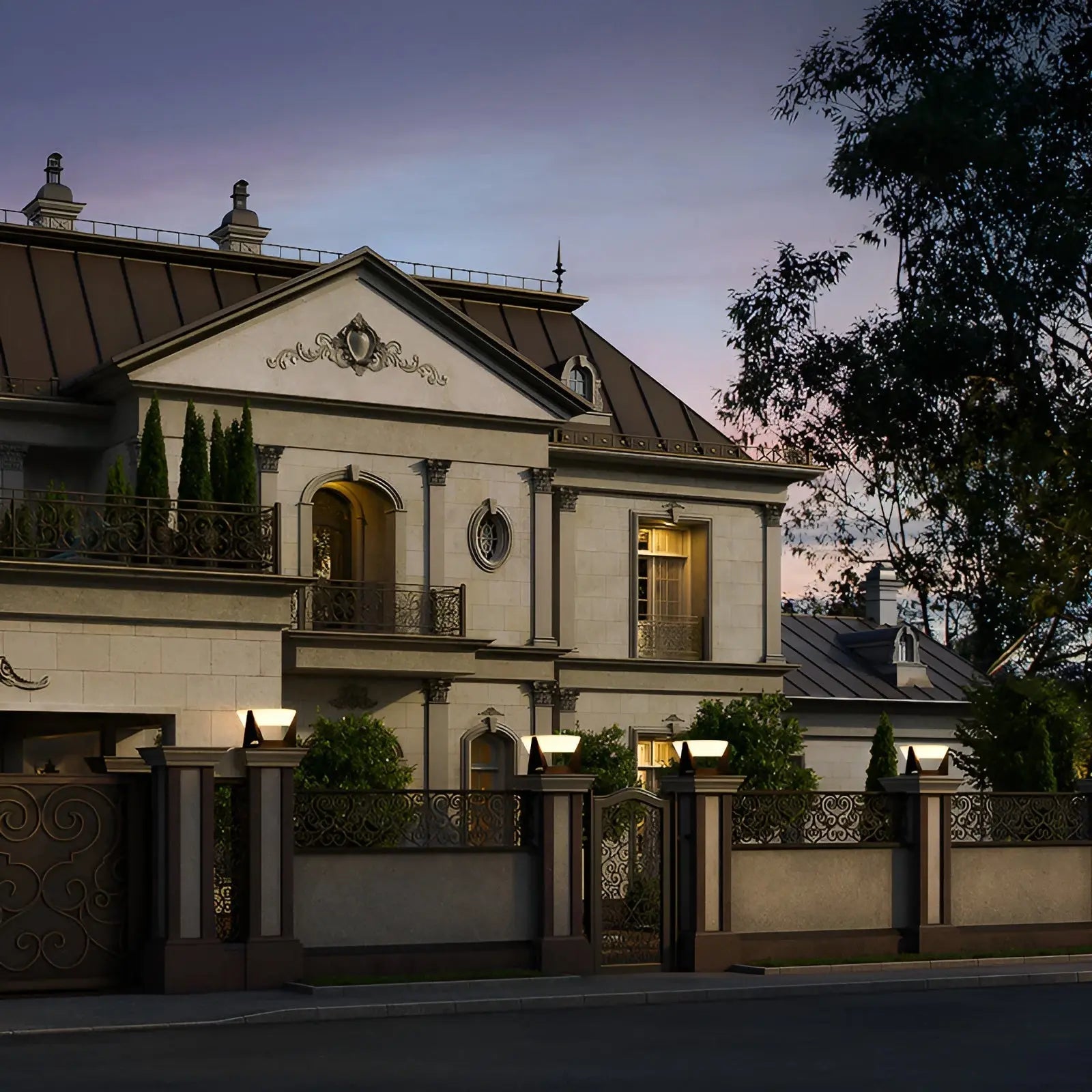 ShintoShine | Luksuriøs solhave lampe i japansk stil