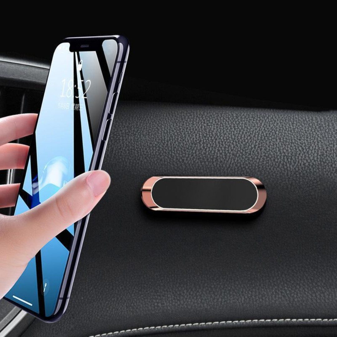 MagnetGrip | Magnetisk Telefonholder uden Montering Rosen Guld Nuvenci.dk