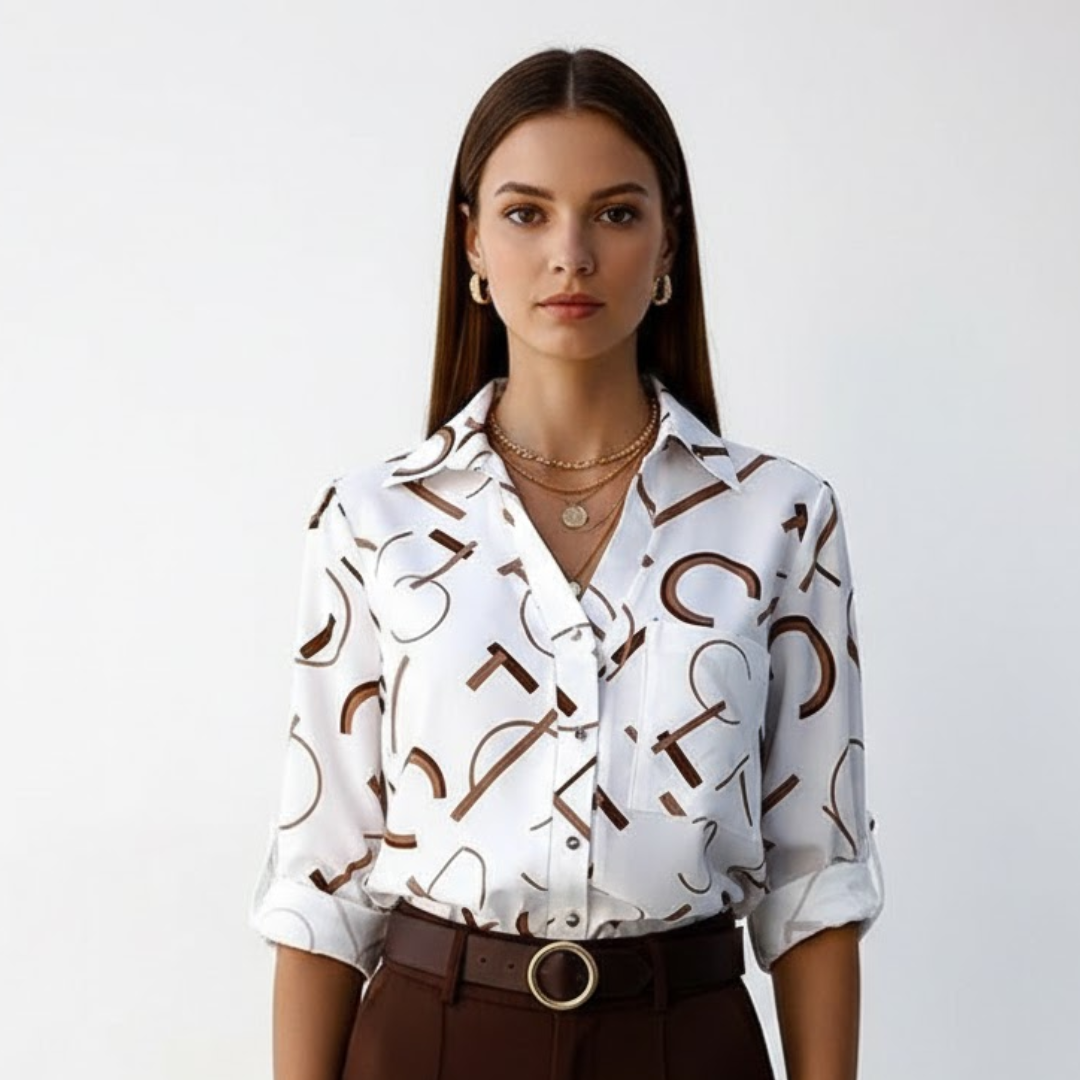 Marie | Damebluse – Tidløs Elegance og Komfort Nuvenci.dk