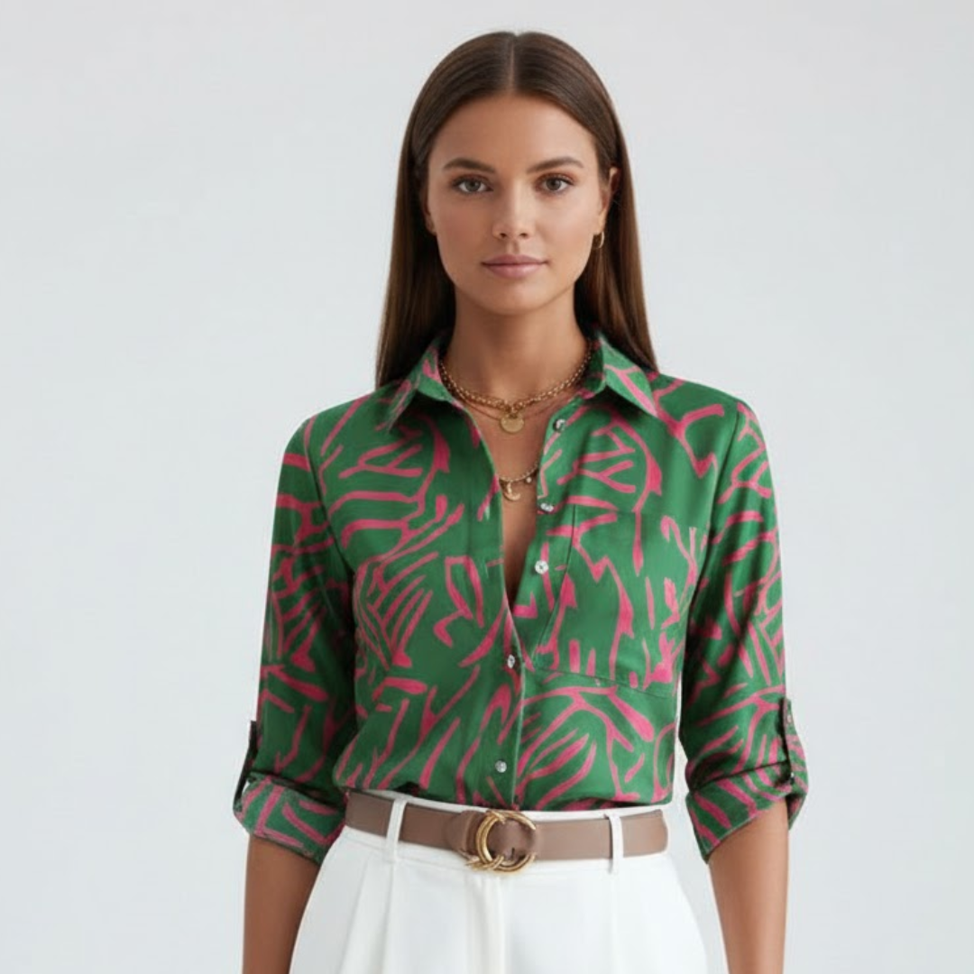 Marie | Damebluse – Tidløs Elegance og Komfort Nuvenci.dk