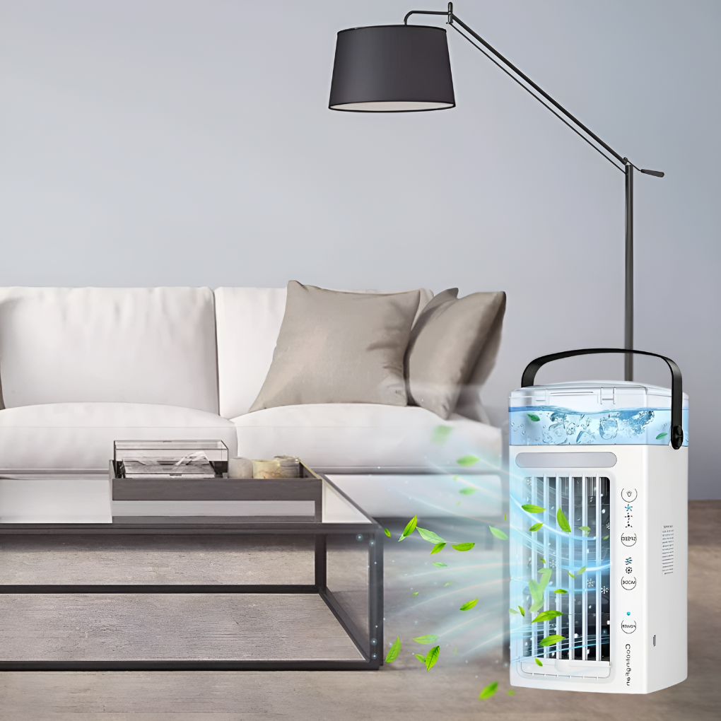 CoolBreeze | Mini Klimaanlæg for Øjeblikkelig Afkøling
