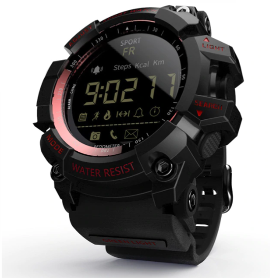 MotionLink | Smartwatch – Aktiv Sundhed og Daglig Motivation Rød Nuvenci.dk