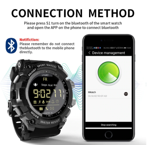 MotionLink | Smartwatch – Aktiv Sundhed og Daglig Motivation Nuvenci.dk